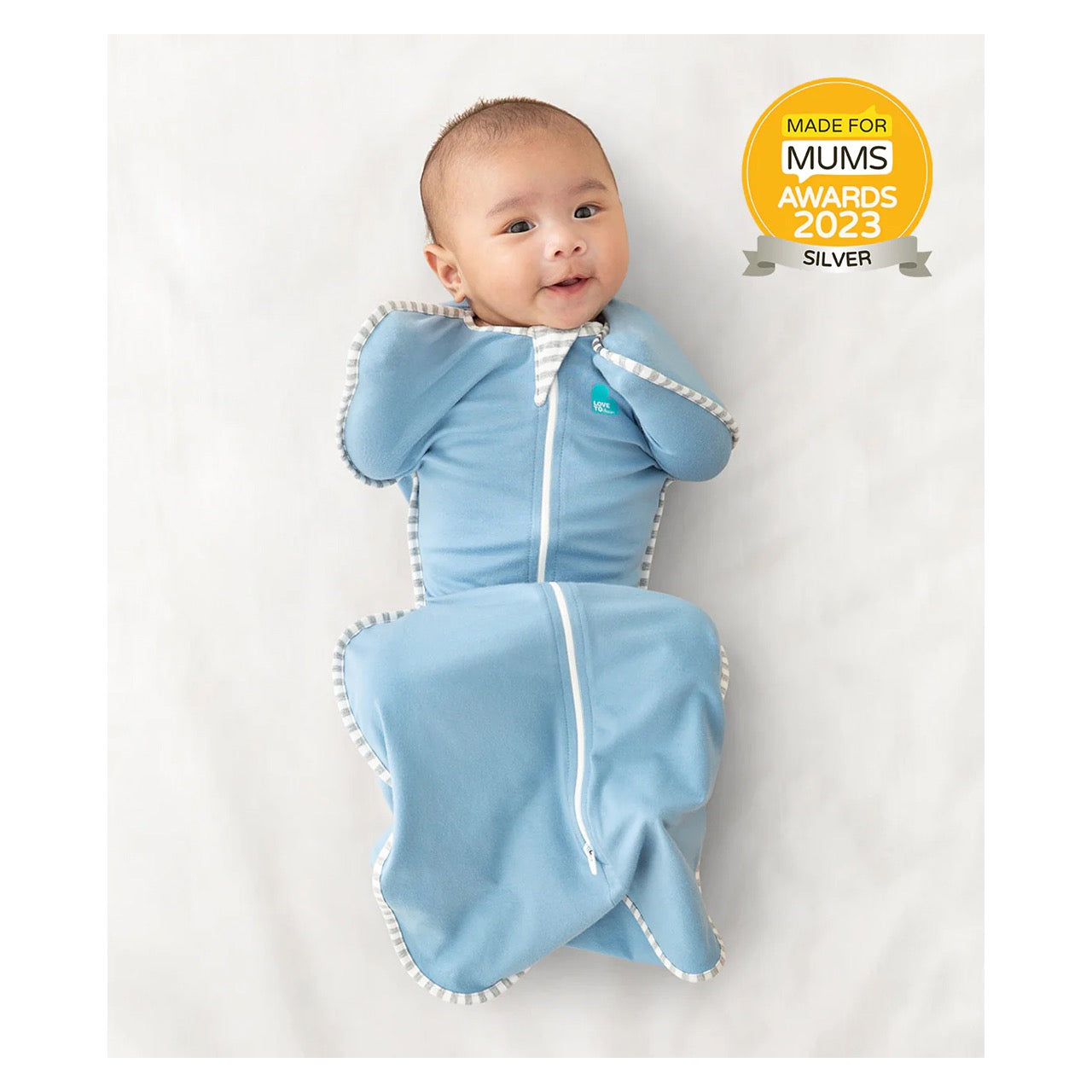 لاف تو دريم - كيس نوم للأطفال - Swaddle UP™ الأصلي | 1.0 توغ | أزرق ترابي | صغير لاف تو دريم - كيس نوم للأطفال - Swaddle UP™ الأصلي | 1.0 توغ | أزرق ترابي | صغير