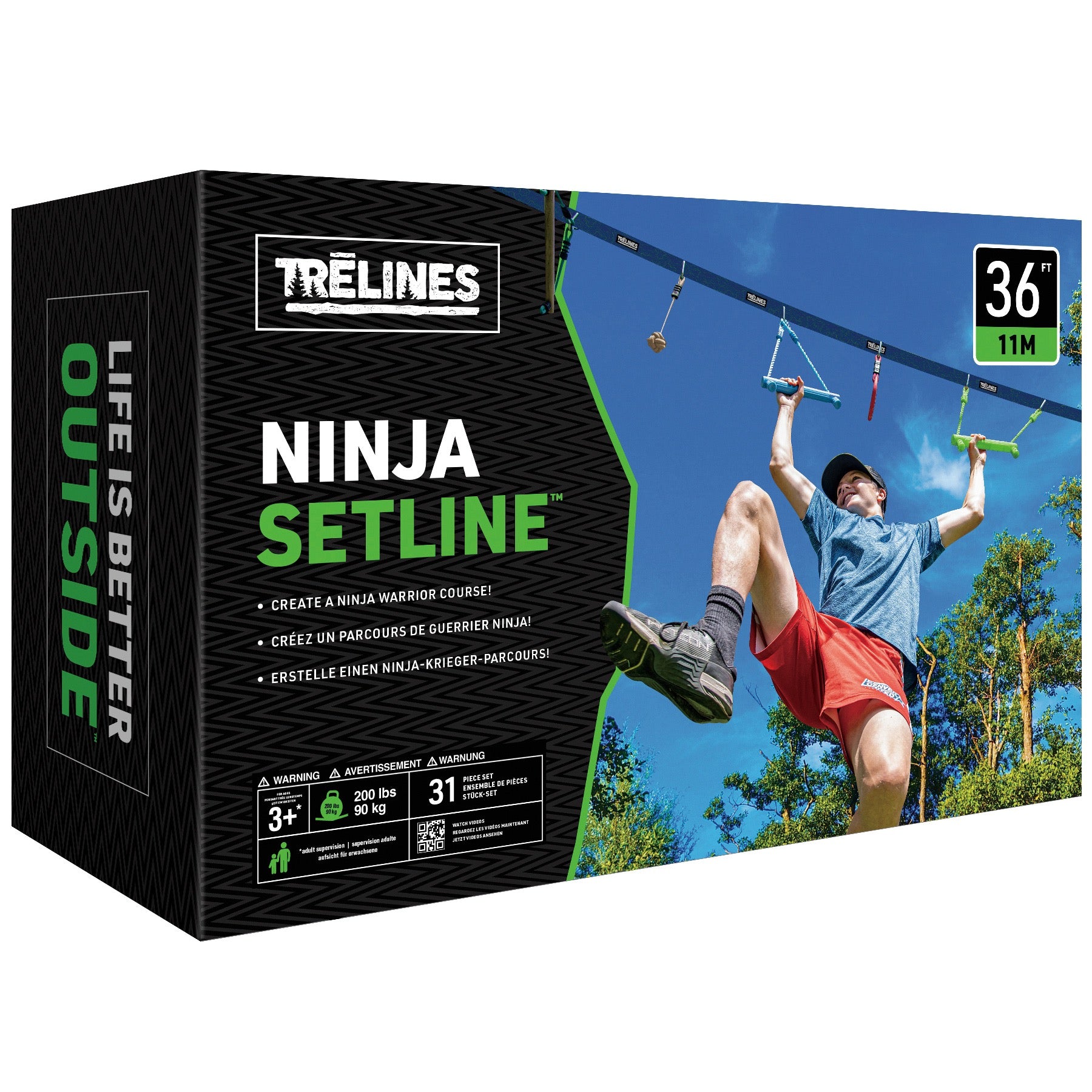 Trelines - Ninja Adventure Kit | 11m Trelines - Ninja Adventure Kit | 11m