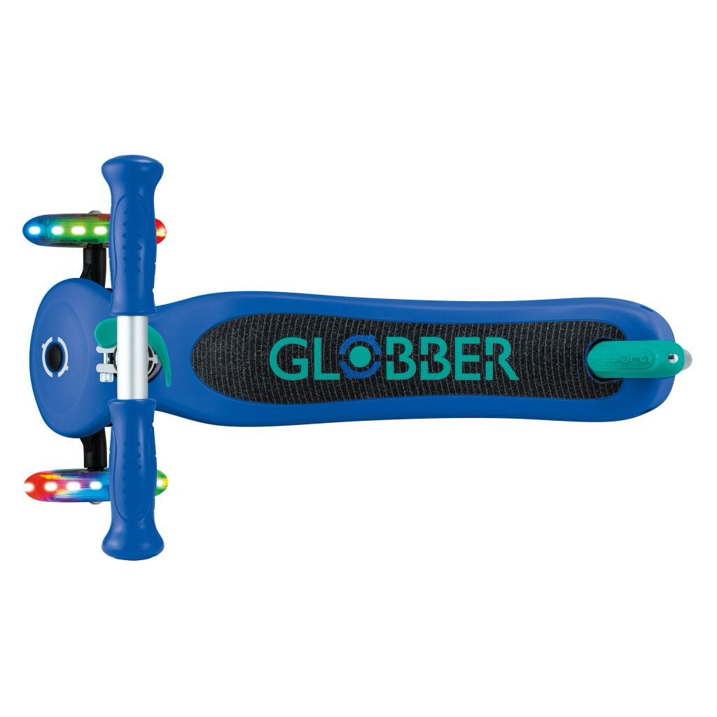 Globber - Primo Lights Scooter v2 | Navy Blue | 6Y+
