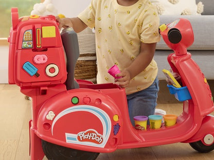 Play-Doh Pizza Delivery Kids Scooter Playset