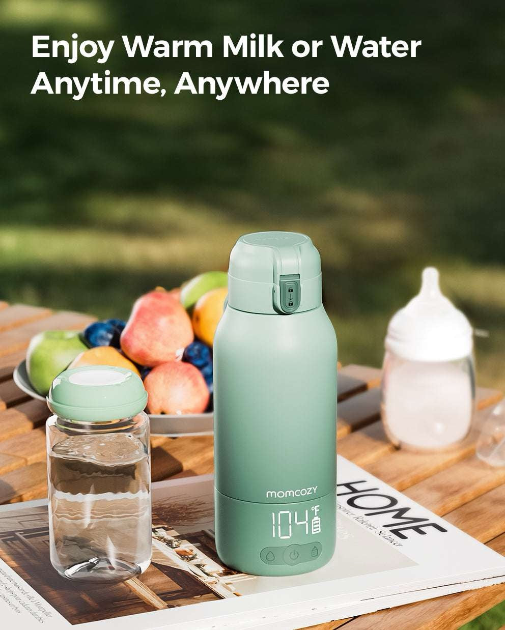 Momcozy - Portable Breast Milk & Water Warmer | 500 ml