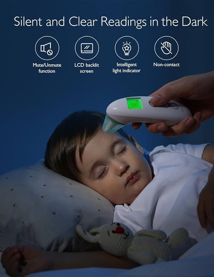 Momcozy - Non-Contact Forehead and Ear Thermometer