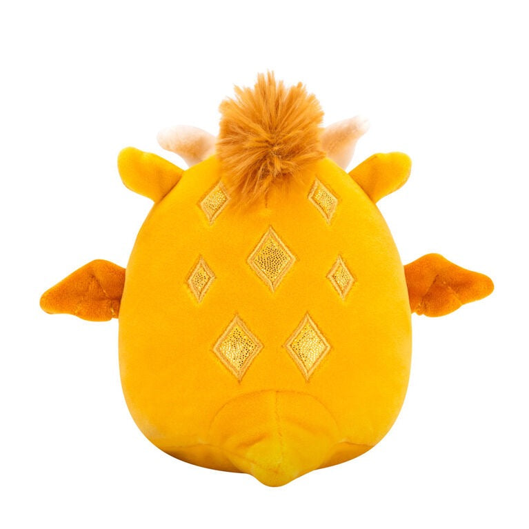 Squishmallows - Little Plush 5" Mister the Orange Dragon with Sparkle Belly