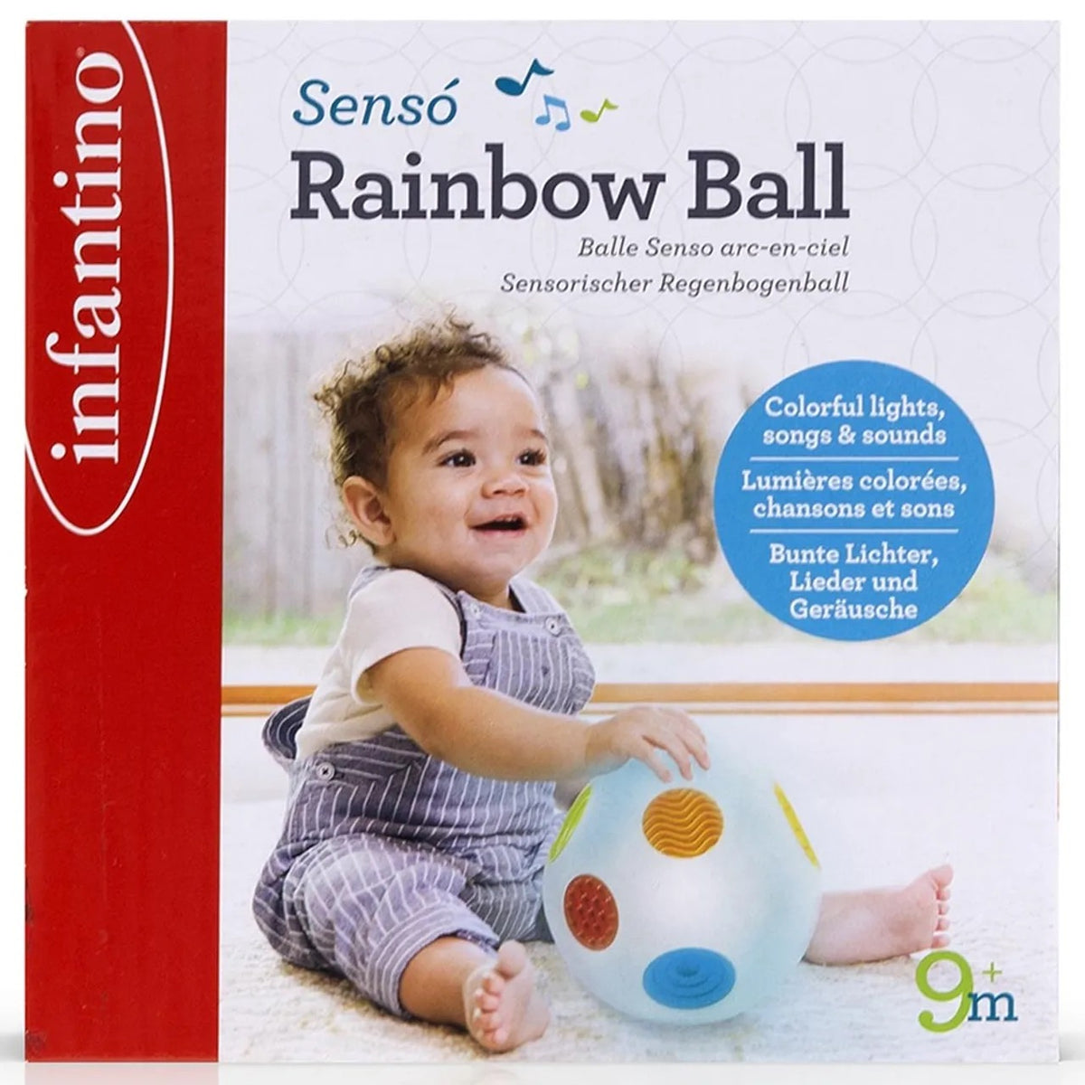 Infantino - Infantino - Senso' Rainbow Ball | 9m+ Infantino - Infantino - Senso' Rainbow Ball | 9m+
