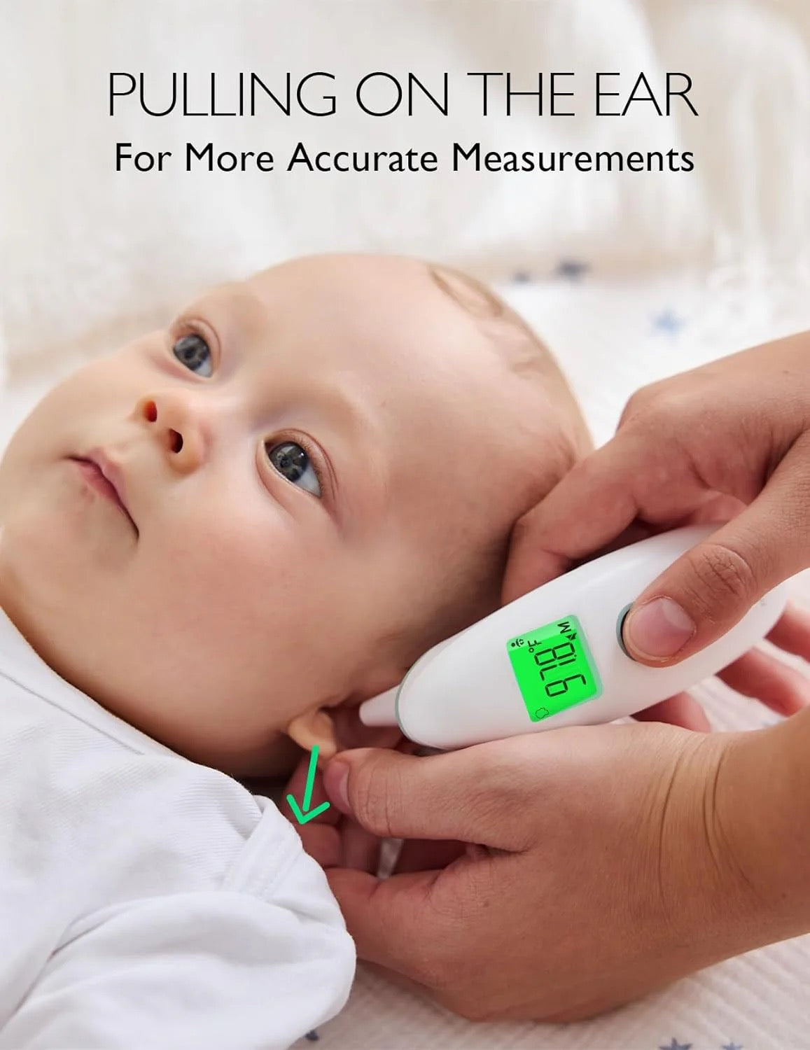 Momcozy - Non-Contact Forehead and Ear Thermometer