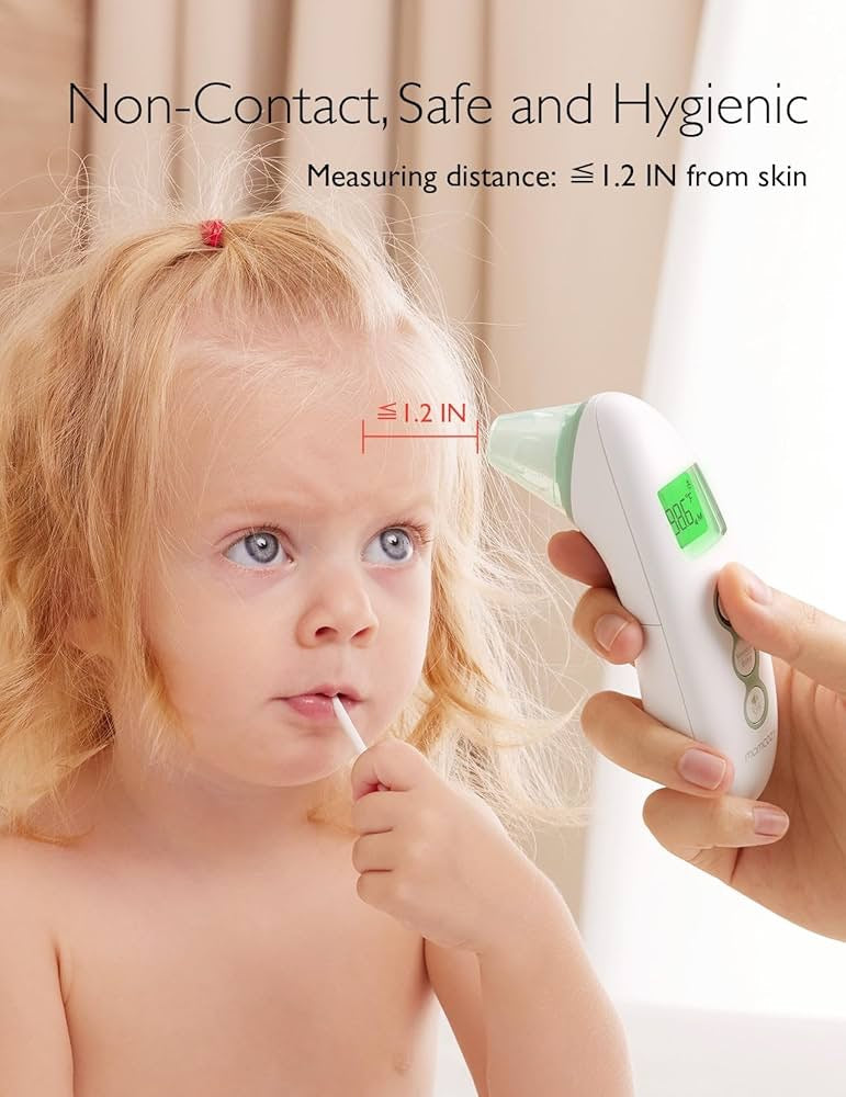 Momcozy - Non-Contact Forehead and Ear Thermometer