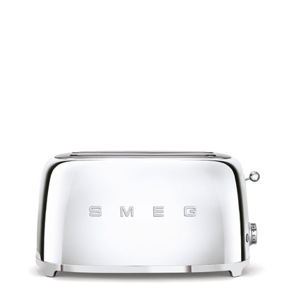 Smeg - Toaster | 2 Slots | Extra Wide | 50's Style Aesthetic | Steel