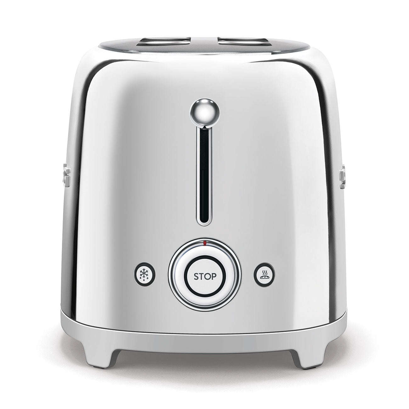 Smeg - Toaster | 2 Slots | Extra Wide | 50's Style Aesthetic | Steel