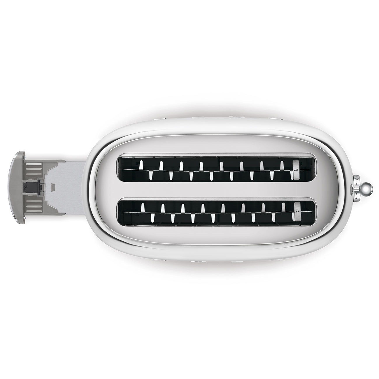 Smeg - Toaster | 2 Slots | Extra Wide | 50's Style Aesthetic | Steel