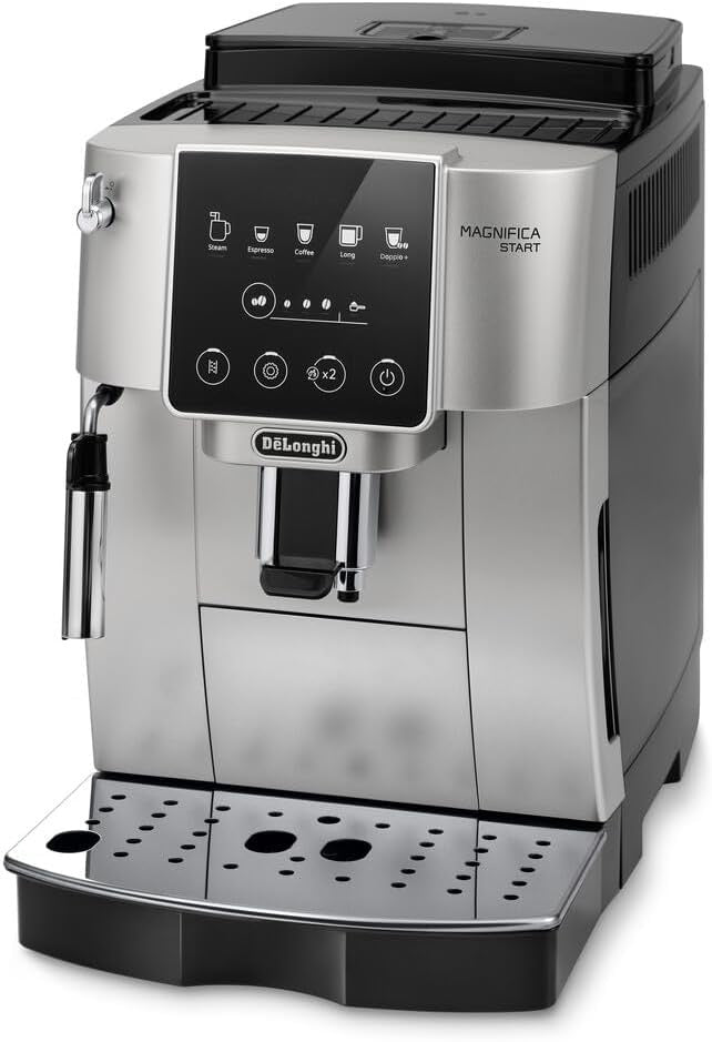 De'Longhi - Magnifica Start | Bean to Cup Coffee Machine | Silver Black De'Longhi - Magnifica Start | Bean to Cup Coffee Machine | Silver Black