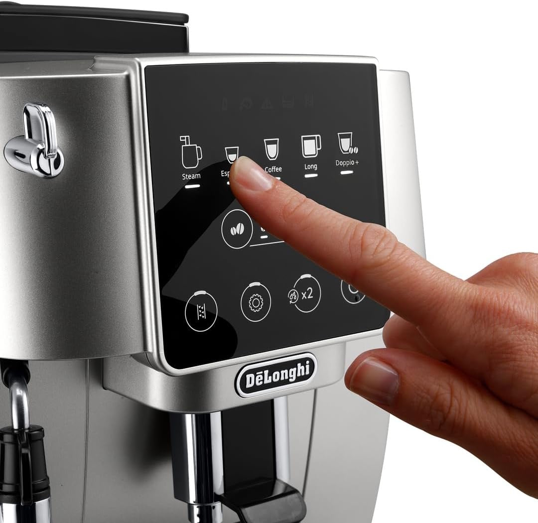 De'Longhi - Magnifica Start | Bean to Cup Coffee Machine | Silver Black De'Longhi - Magnifica Start | Bean to Cup Coffee Machine | Silver Black