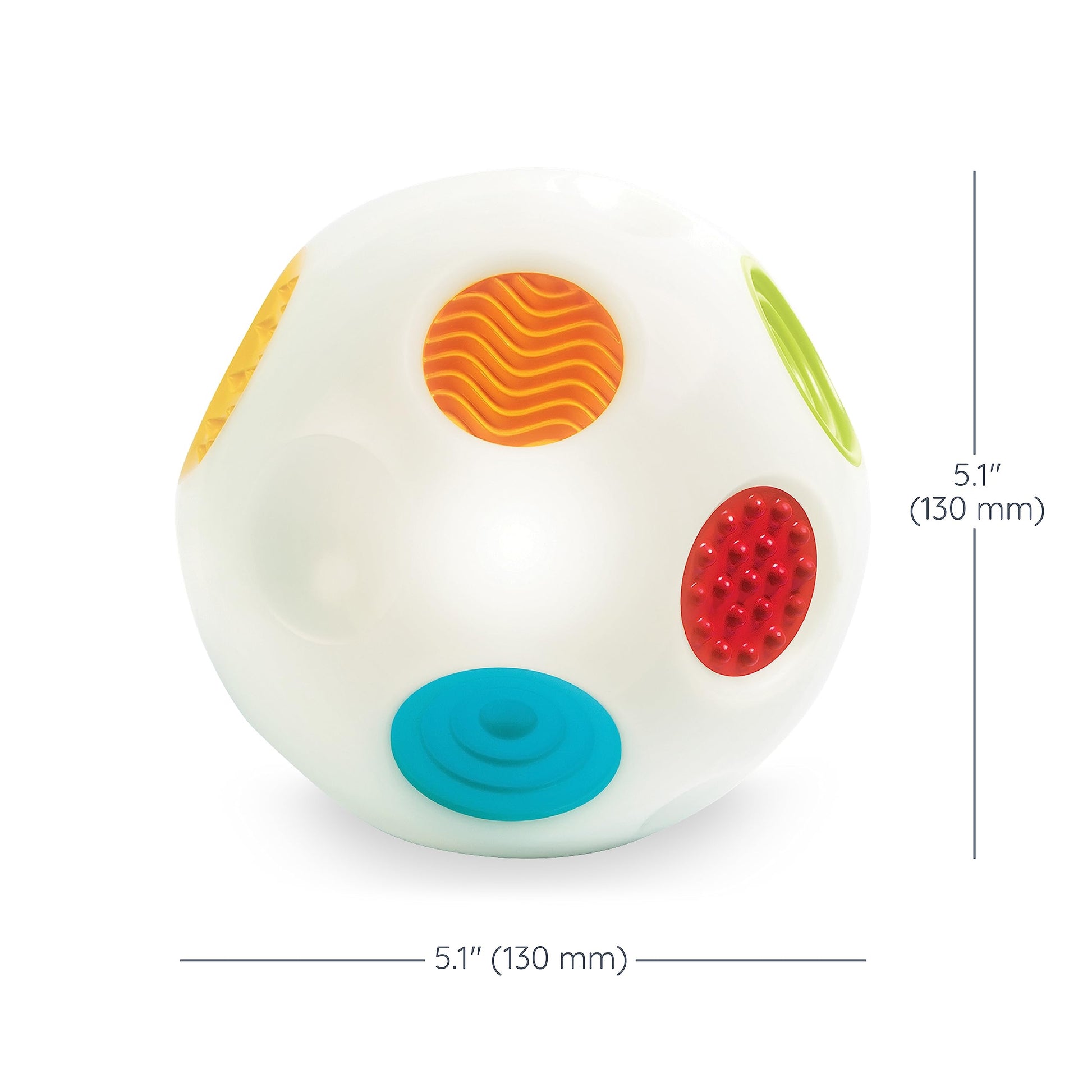Infantino - Infantino - Senso' Rainbow Ball | 9m+ Infantino - Infantino - Senso' Rainbow Ball | 9m+