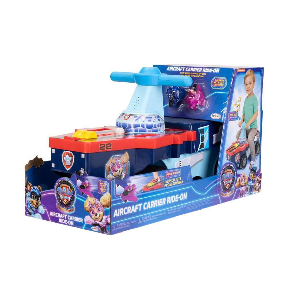 Paw Patrol - Movie 2 - Aircraft Carrier Ride-On Paw Patrol - Movie 2 - Aircraft Carrier Ride-On