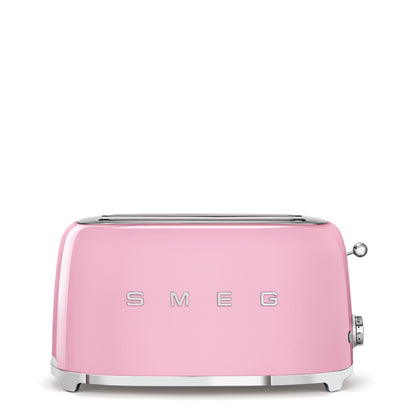 Smeg - Toaster | 2 Slots | Extra Wide | 50's Style Aesthetic | Pink