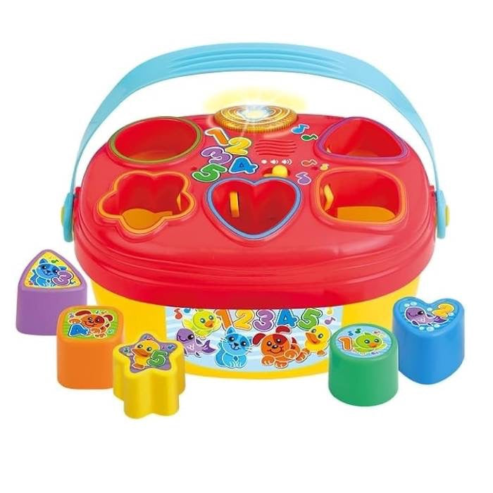 Winfun - Giggle 'N Learn Electronic Shape Sorter | 6m+ Winfun - Giggle 'N Learn Electronic Shape Sorter | 6m+