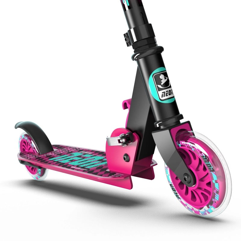 Yvolution - Neon Apex Scooter | Pink Teal | 5-9 Years Yvolution - Neon Apex Scooter | Pink Teal | 5-9 Years