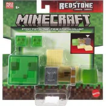 Minecraft - Redstone Charged Action Figure & Mechanism Set | 3-6Y Minecraft - Redstone Charged Action Figure & Mechanism Set | 3-6Y