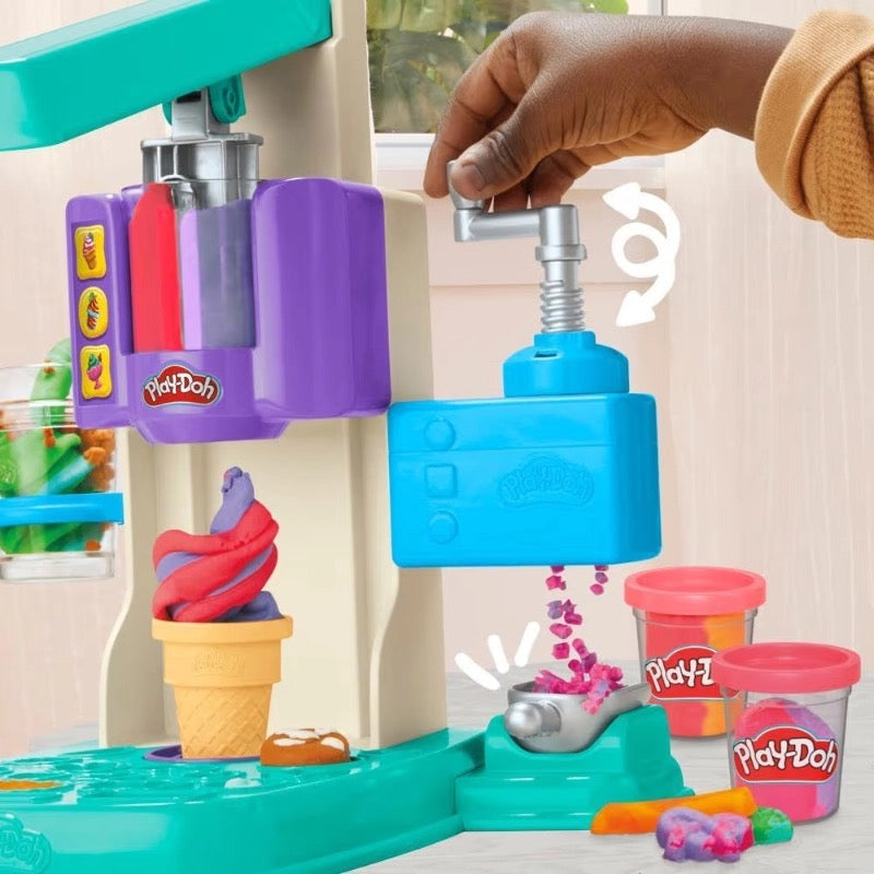 Play-Doh Rainbow Swirl Ice Cream Playset Play-Doh Rainbow Swirl Ice Cream Playset