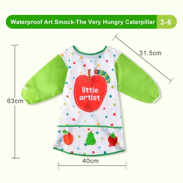 Mideer Finger Paint Waterproof Coat Hungry Caterpillar 3-6Y — BambiniJO Jordan