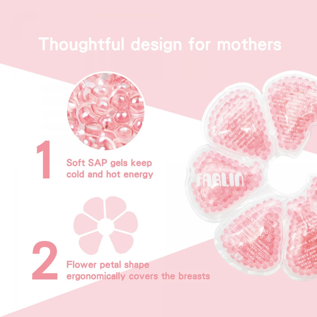 Farlin - Reusable Cold & Hot Breast Pad Farlin - Reusable Cold & Hot Breast Pad