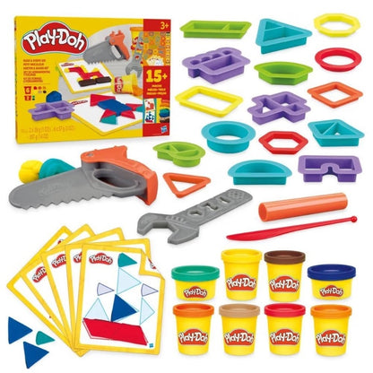 مجموعة ألعاب البلاستيسين Play-Doh Build & Shape