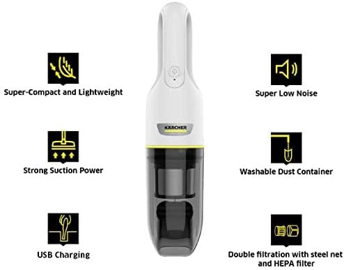 kärcher - Cordless Handheld Vacuum Cleaner kärcher - Cordless Handheld Vacuum Cleaner