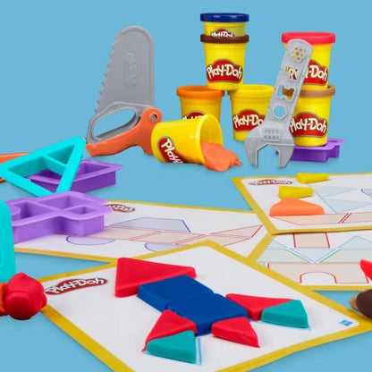 مجموعة ألعاب البلاستيسين Play-Doh Build & Shape