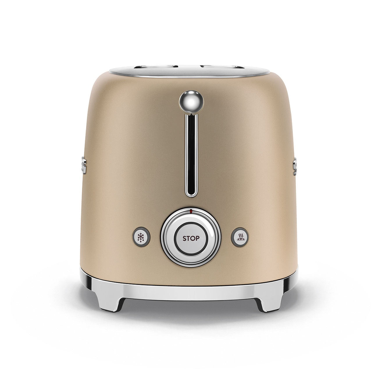 Smeg - Toaster | 2 Slots | 50's Style Aesthetic | Champagne