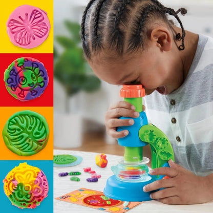 مجموعة ألعاب الميكروسكوب Play-Doh Light & Look