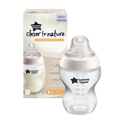 Tommee Tippee Closer to Nature Slow Flow, 260 ml Bottle