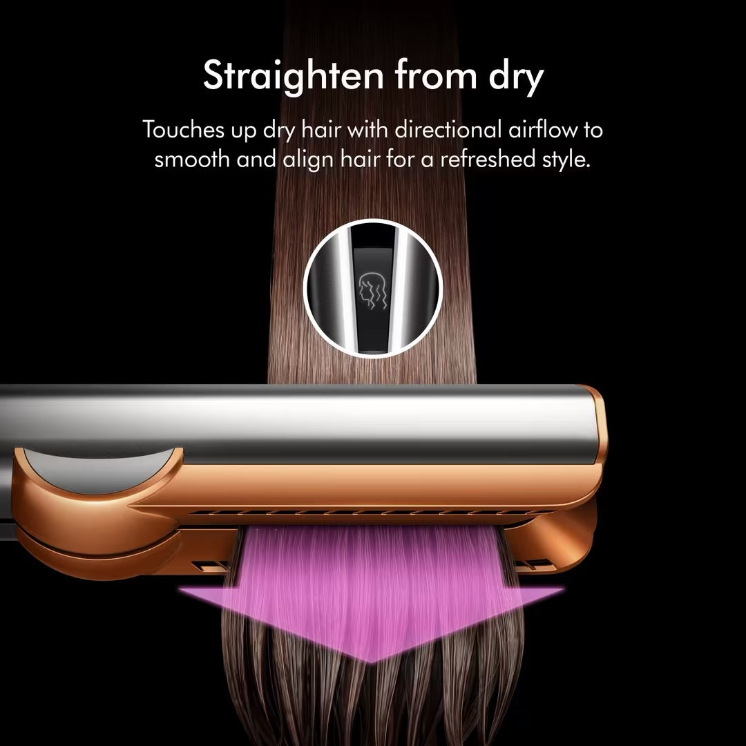 دايسون - مكواة فرد الشعر Airstrait™ | Amber Silk دايسون - مكواة فرد الشعر Airstrait™ | Amber Silk