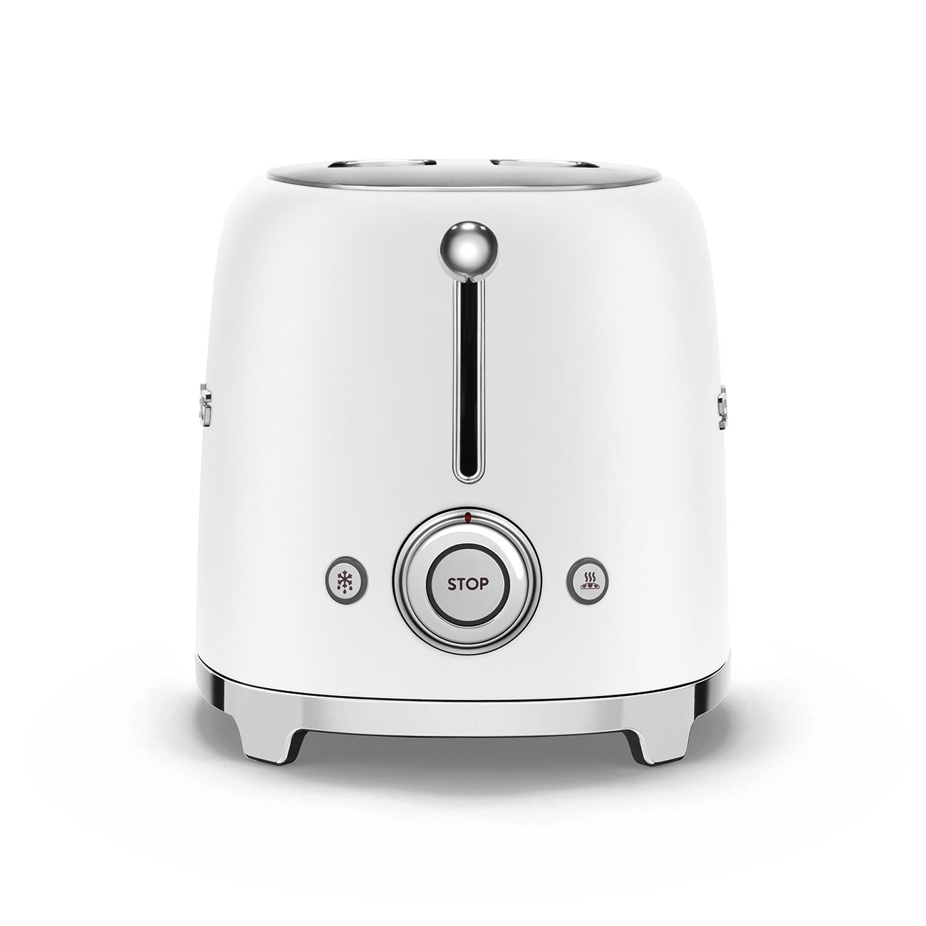 Smeg - Toaster | 2 Slots | 50's Style Aesthetic | Matt White