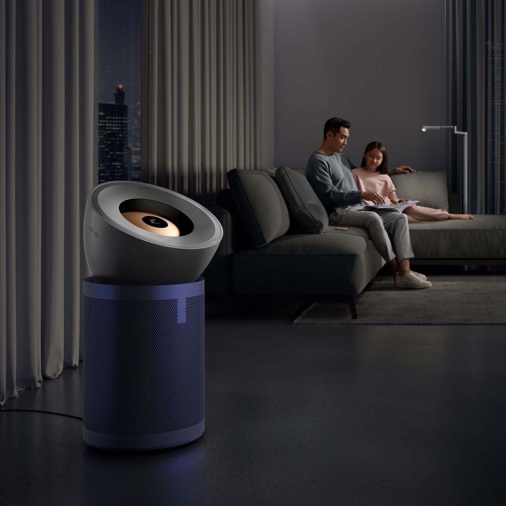 Dyson - Purifier Big+Quiet Formaldehyde BP04 - Gold and Prussian Blue Dyson - Purifier Big+Quiet Formaldehyde BP04 - Gold and Prussian Blue