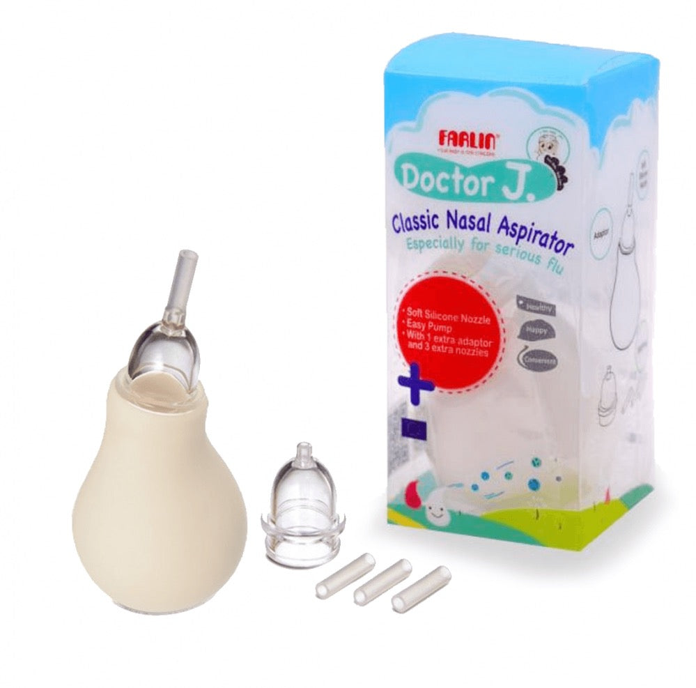 Farlin - Classic Nasal Aspirator | White Farlin - Classic Nasal Aspirator | White