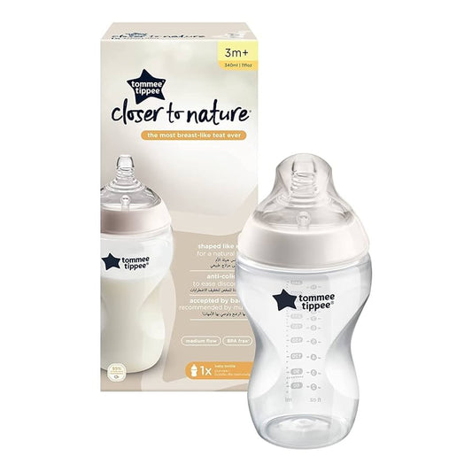 Tommee Tippee Closer to Nature 340 ml Bottle, +3 months