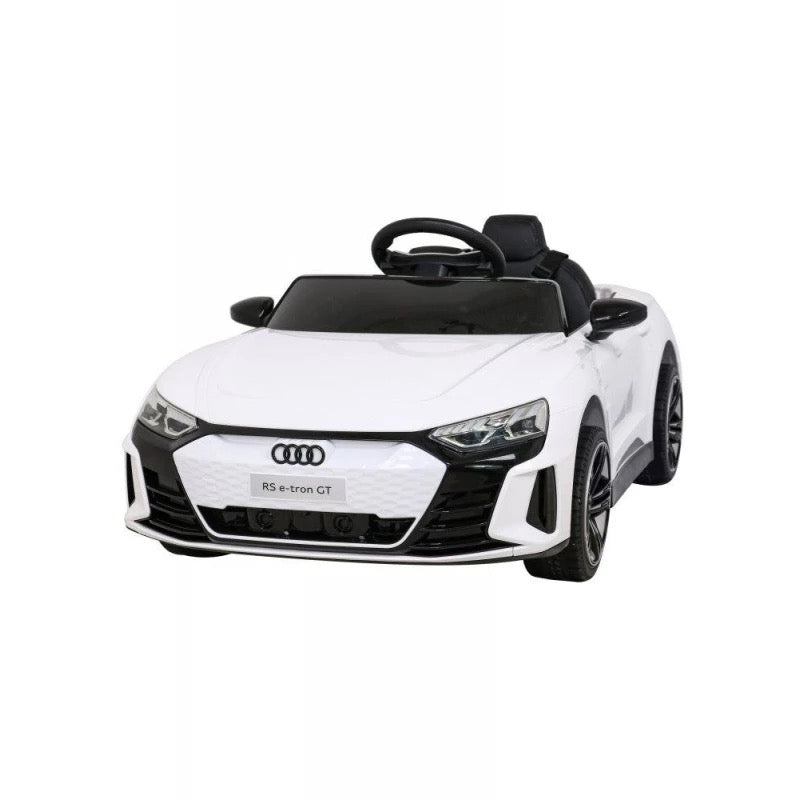 Audi - RS e-tron GT Licensed R/C Ride on Car | White Audi - RS e-tron GT Licensed R/C Ride on Car | White