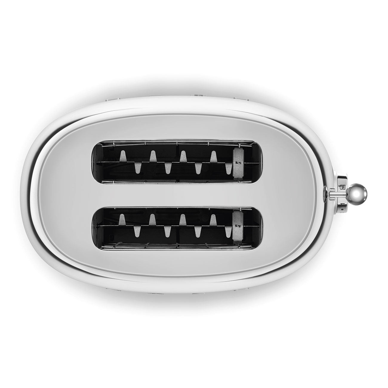 سميج - محمصة خبز | فتحتان | تصميم مستوحى من الخمسينيات | فولاذ 