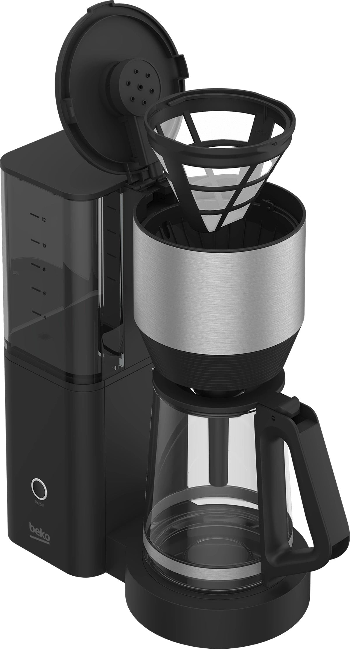 beko - American Coffee Maker 1000W 10 Cups Glass Jug beko - American Coffee Maker 1000W 10 Cups Glass Jug