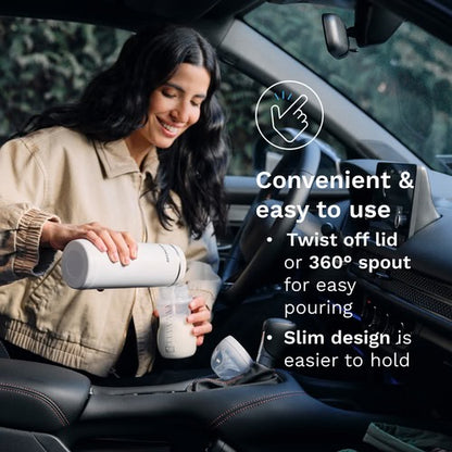 Baby Brezza - Superfast Portable Bottle Warmer | Rechargeable For Formula And Breastmilk