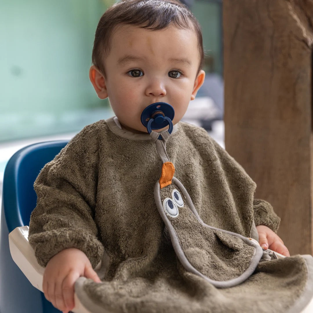 Timboo Pacifier Holder with Clip | Misty Rose