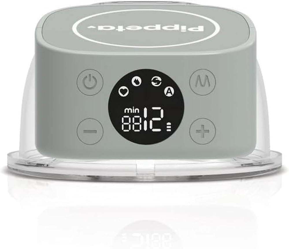 Pippeta - Led Wearable Hands Free Breast Pump | Sea Salt | Pack Of 2