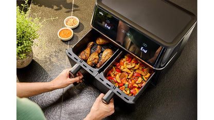 Braun - Dual Basket Air Fryer | 2400W | 10L
