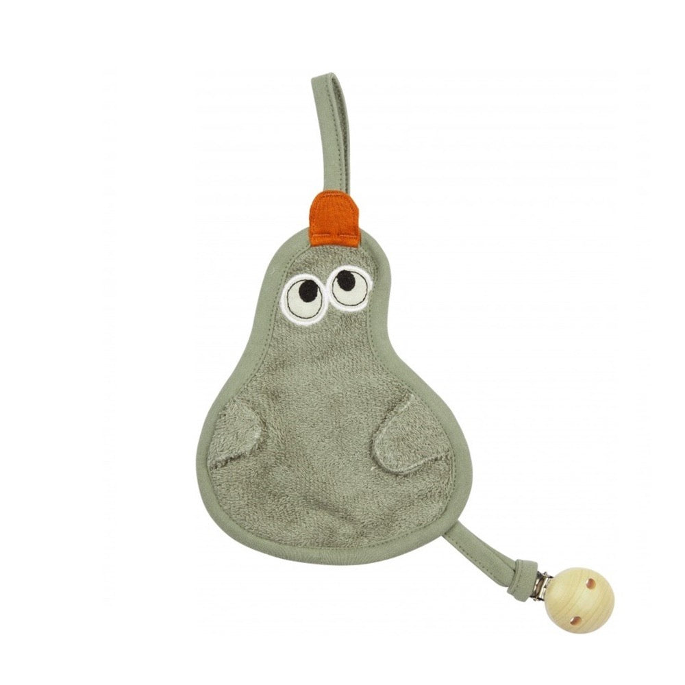 Timboo Pacifier Holder with Clip | Whisper Green Timboo Pacifier Holder with Clip | Whisper Green