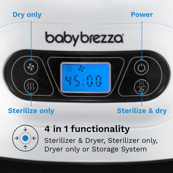 Baby Brezza - Baby Bottle Sterilizer and Dryer | Electric Steam Sterilizer