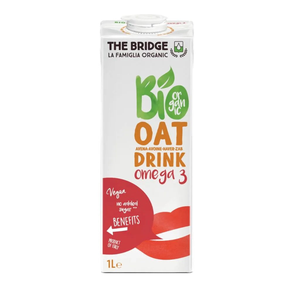 Organic Gluten Free Oat Drink | Omega 3 | 1 Liter