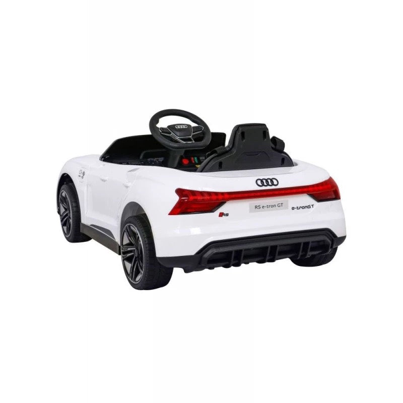 Audi - RS e-tron GT Licensed R/C Ride on Car | White Audi - RS e-tron GT Licensed R/C Ride on Car | White