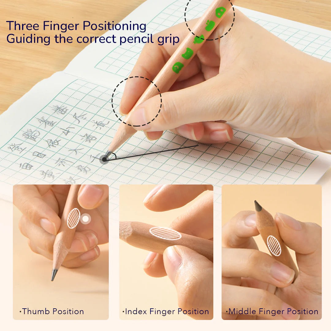 Mideer - Thick Triangular Pencils - HB | 18pc Mideer - Thick Triangular Pencils - HB | 18pc