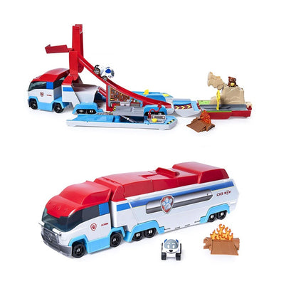 Paw Patrol - Movie 2 - True Metal Launch'N Haul Paw Patroller 2-in-1 Truck Set