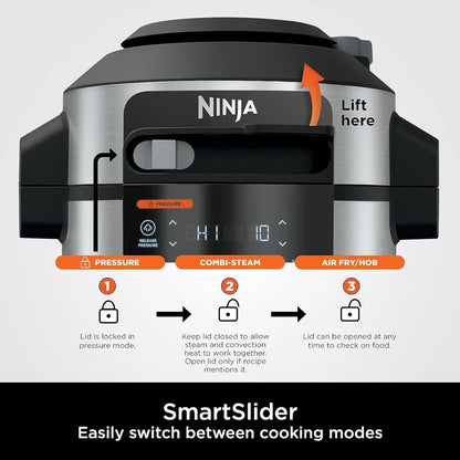 Ninja - Foodi 11-in-1 SmartLid Multicooker & Air Fryer | 6L