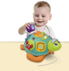 Winfun - Pull Along Sort 'N Learn Turtle | 12m+